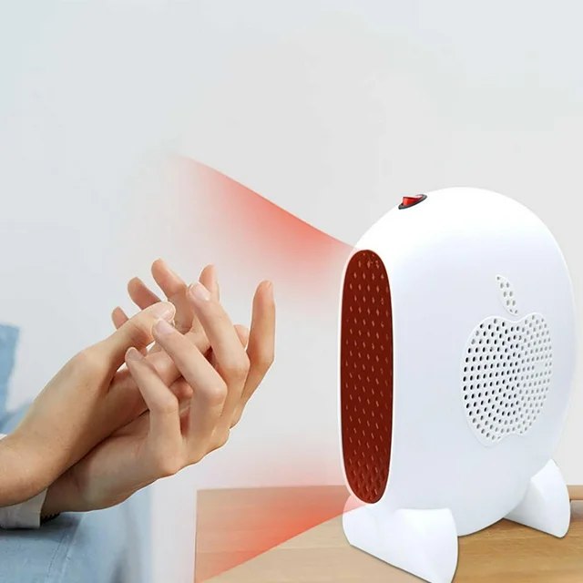 Mini Portable Fan Heaters for Winter Heating of Small Home Appliances