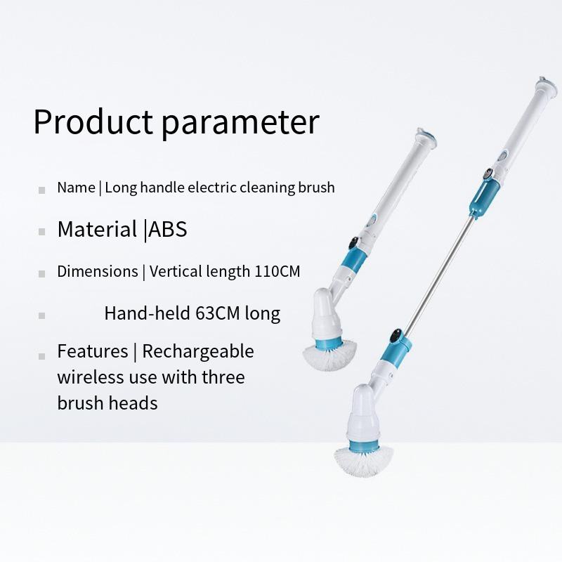 Electric Cleaning Brush Electric Spin Scrubber Electric Brush Bathroom Cleaning Household Cleaning Tools Electric Toilet Brush