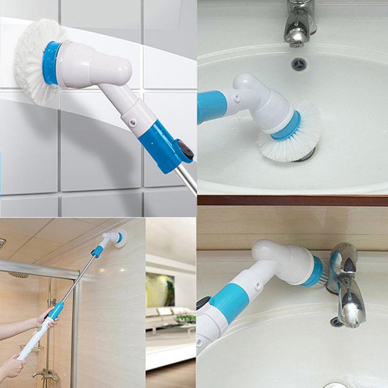 Electric Cleaning Brush Electric Spin Scrubber Electric Brush Bathroom Cleaning Household Cleaning Tools Electric Toilet Brush